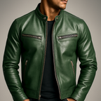Chaqueta Vintage de Piel Recio