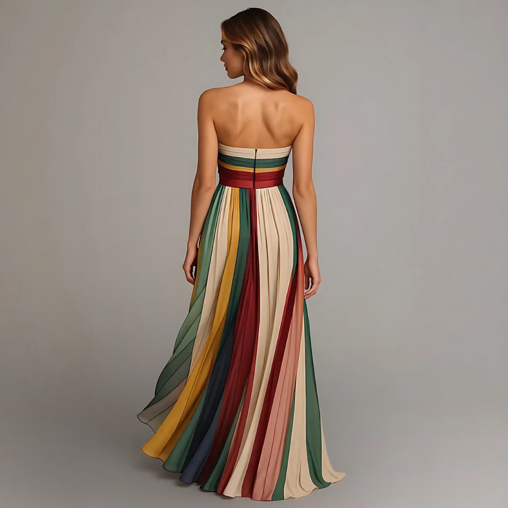 Giulia | Vestido Largo Casual Realza Figura