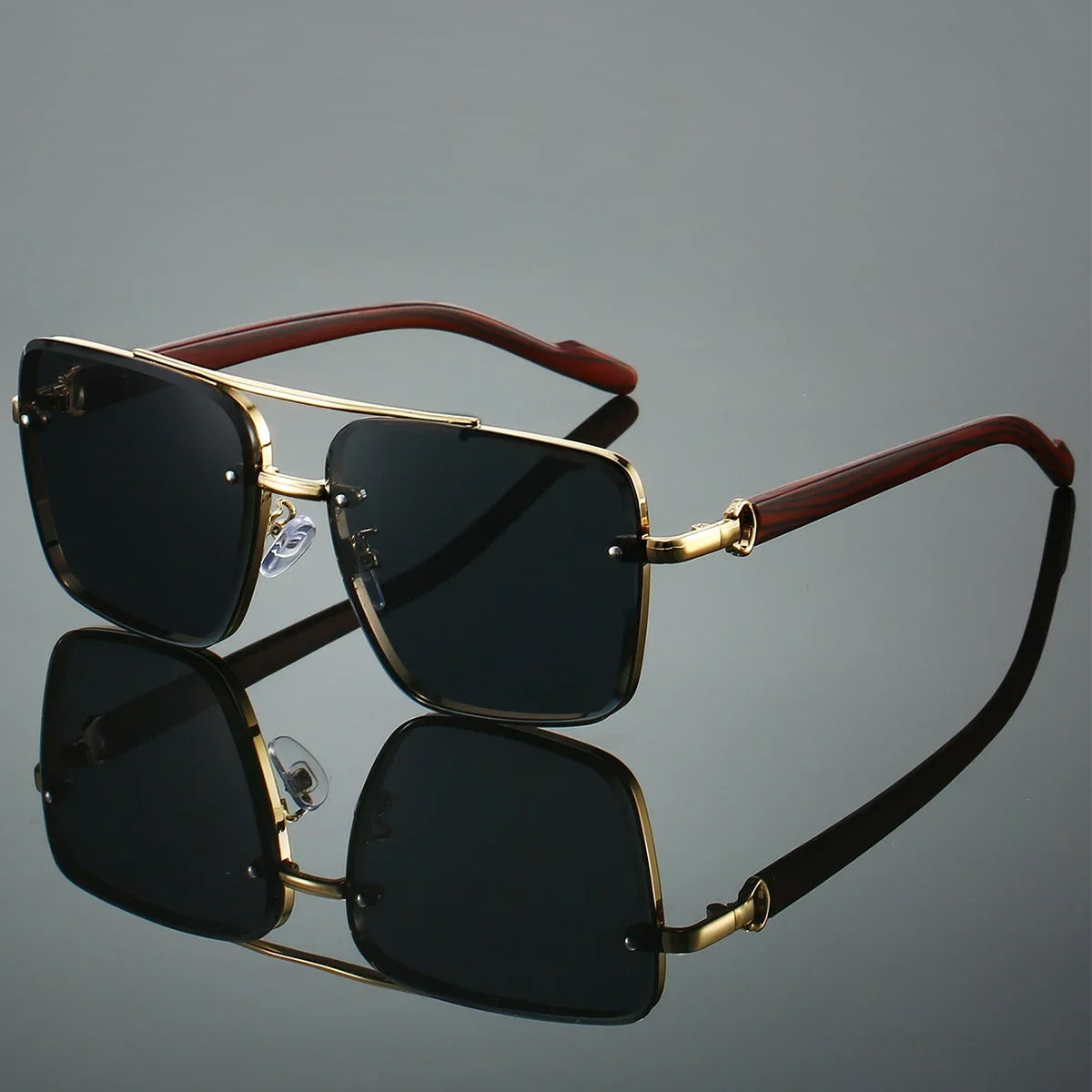 Lentes de Sol Aviador Lennox Goldwood
