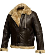 Chaqueta de Cuero Acolchada Maverick