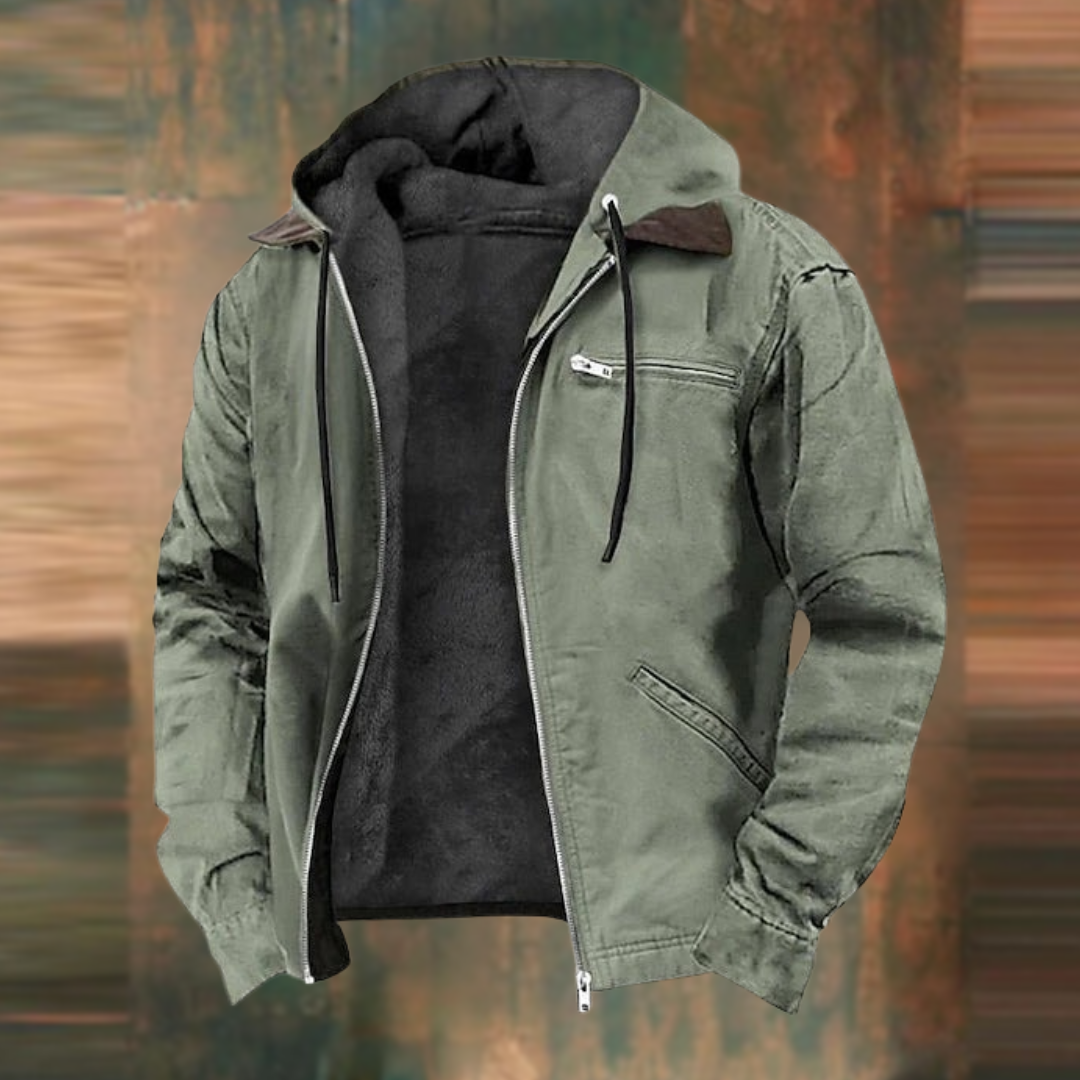 Chaqueta Casual Acogedora Bruno - Verde