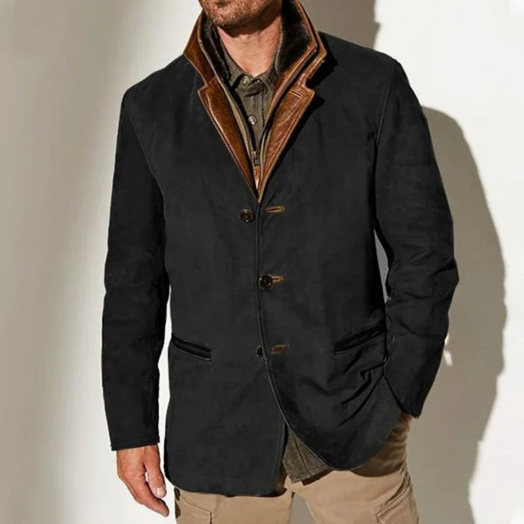 Chaqueta Elegante Vintage Axel - Negro