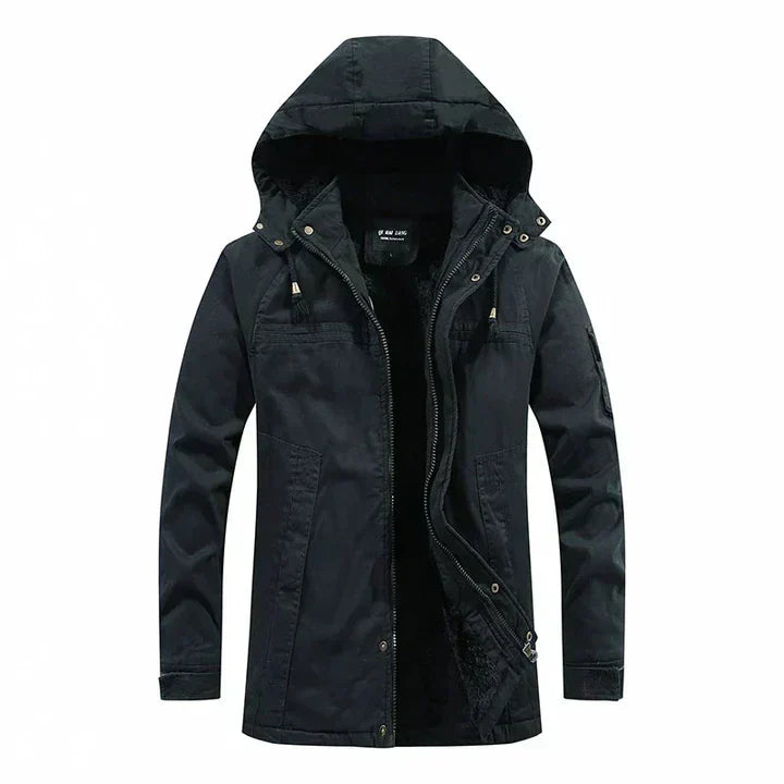 Chaqueta de Forro Polar Ian - Negro