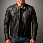 Chaqueta Vintage de Piel Recio