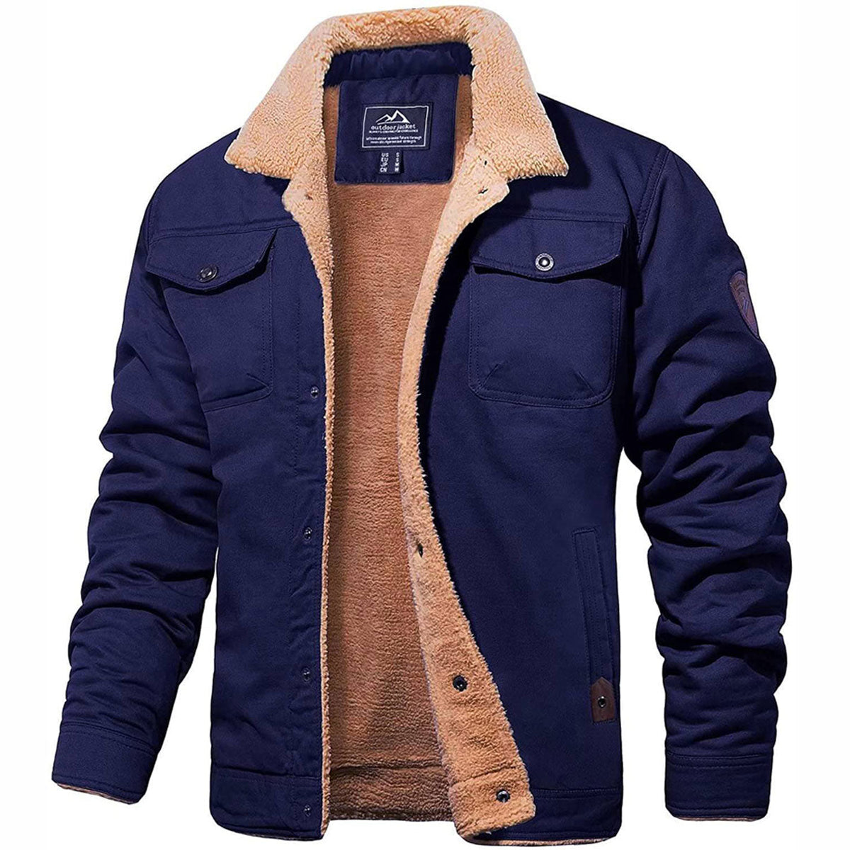 Chaqueta Forrada Sacha - Azul Marino