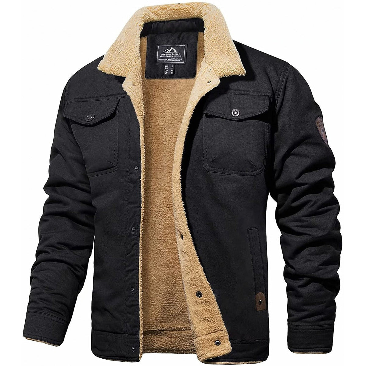 Chaqueta Forrada Sacha - Negro