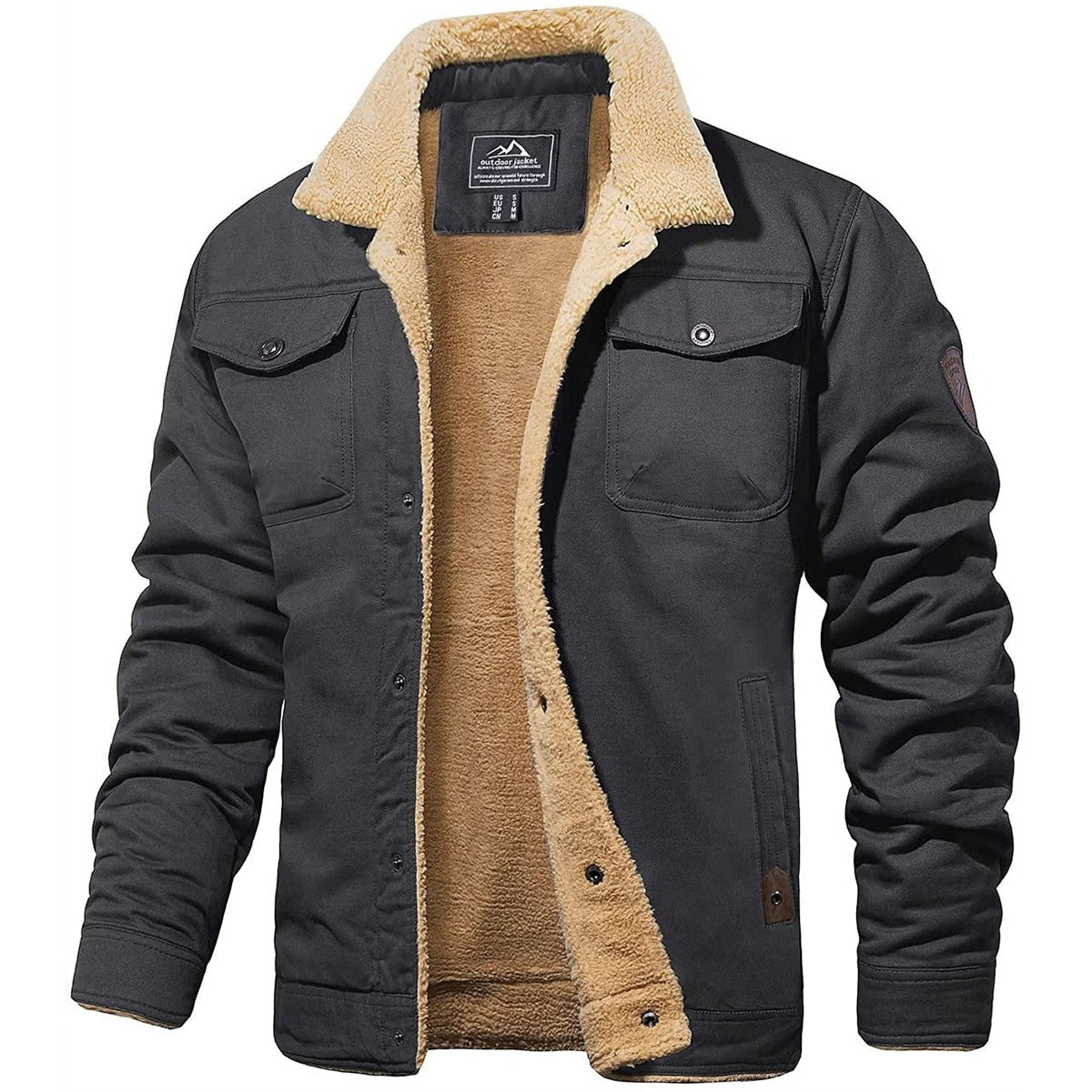 Chaqueta Forrada Sacha - Gris