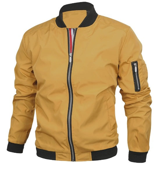 Chaqueta Bomber Hugo - Amarillo