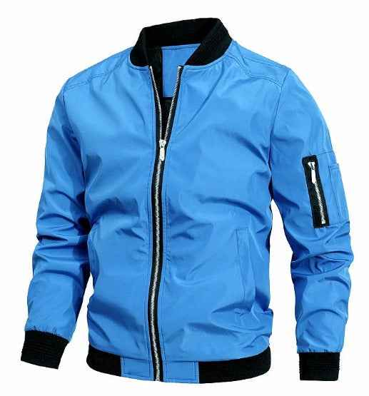 Chaqueta Bomber Hugo - Azul