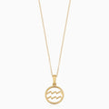 Collar con signo zodiacal | Oro