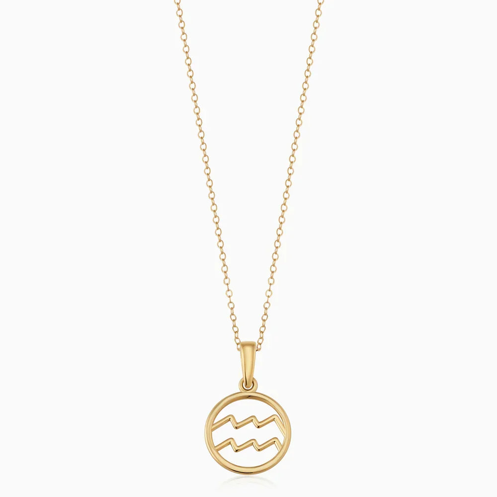 Collar con signo zodiacal | Oro