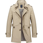Gabardina de Algodón Bruno - Beige