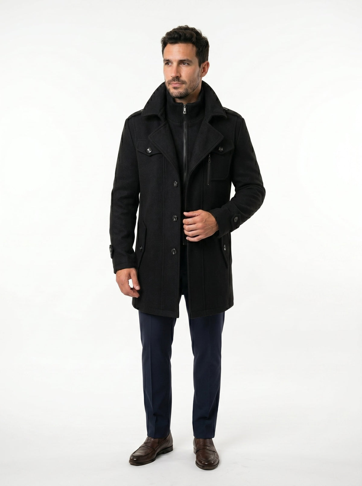 Abrigo Elegante de Invierno Darío