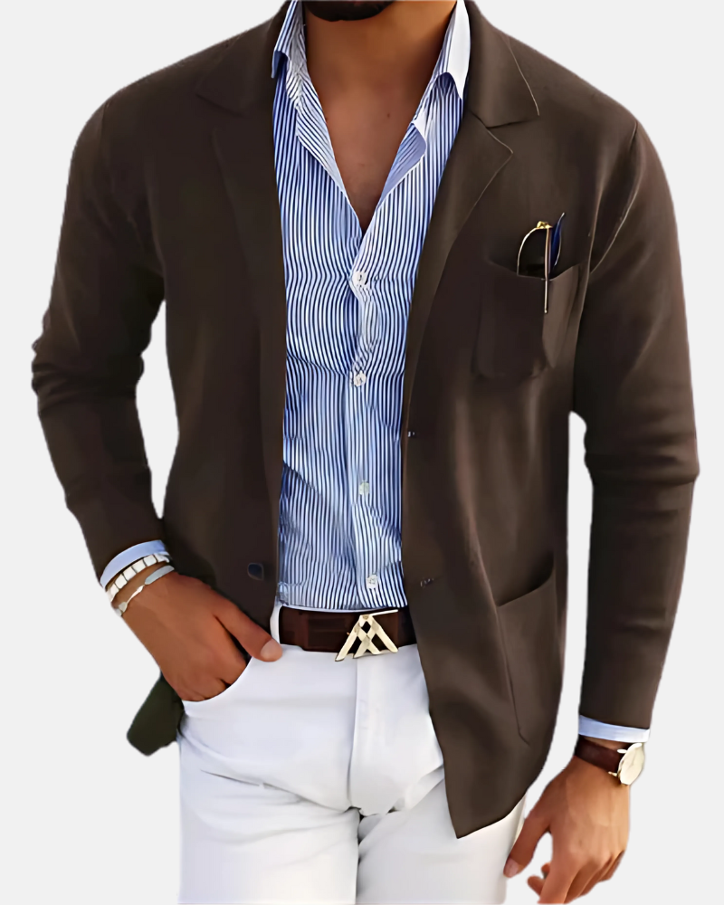 Chaqueta Casual de Temporada Alessandro - Marrón