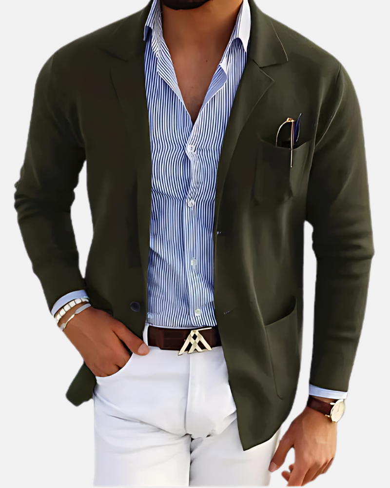 Chaqueta Casual de Temporada Alessandro - Verde