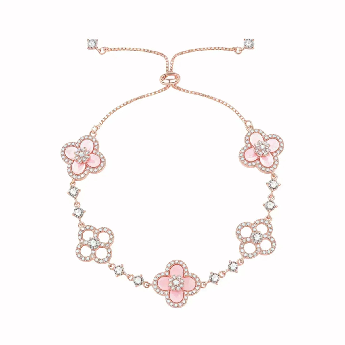 Set Sakura Cleef – Brazalete, Pendientes & Collar