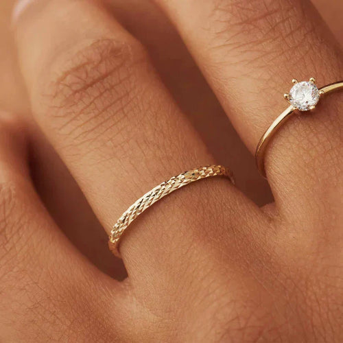Anillo Ameline Trellis | Oro