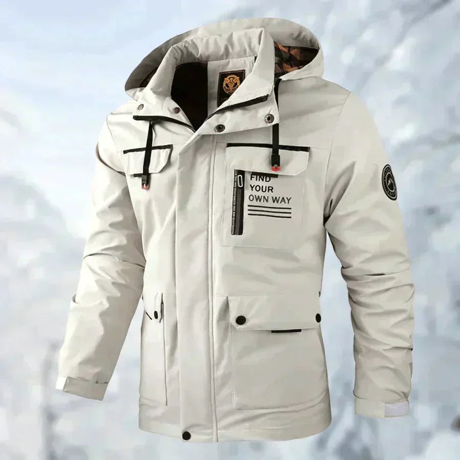 Chaqueta Impermeable Dylan - Blanco