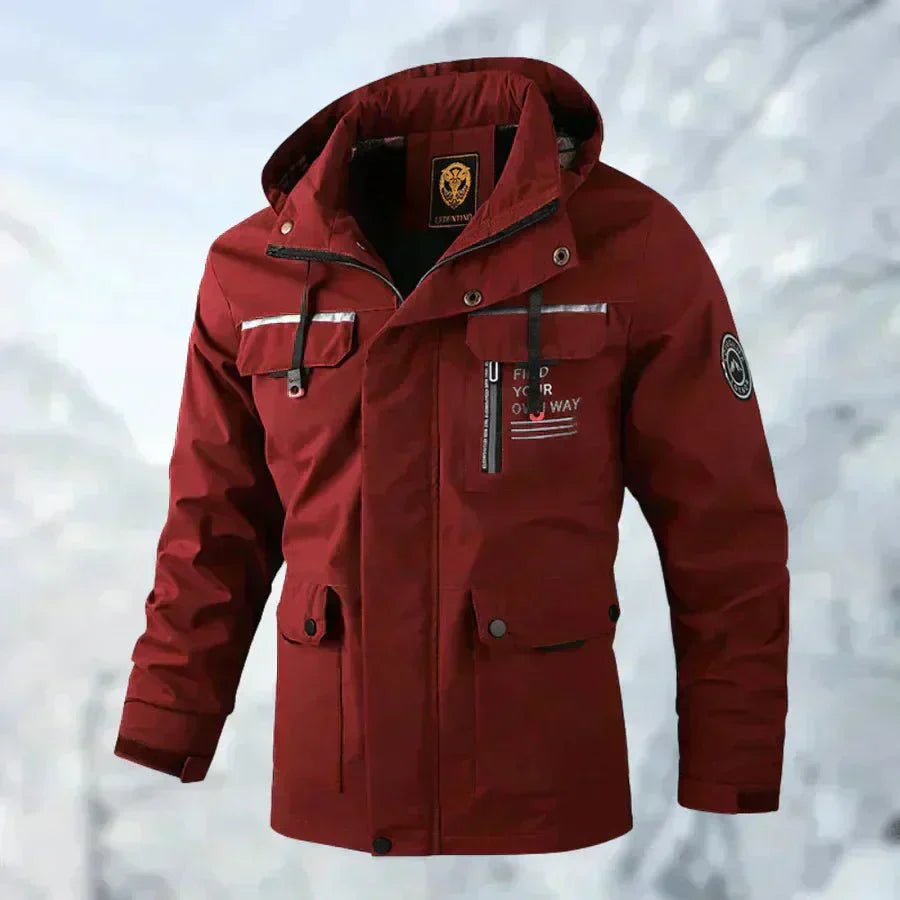 Chaqueta Impermeable Dylan - Rojo