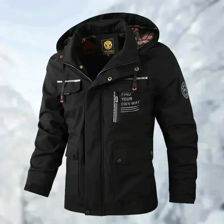 Chaqueta Impermeable Dylan - Negro