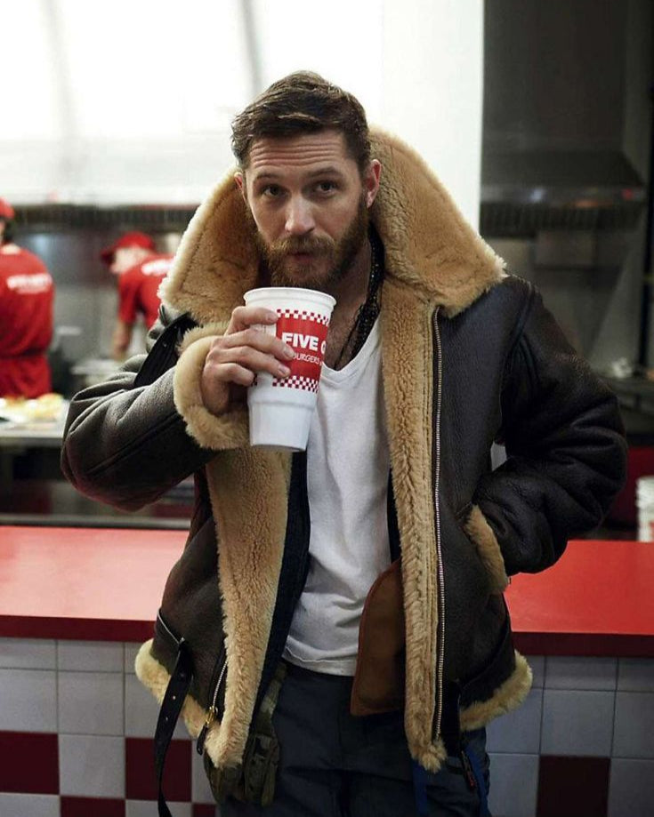 Chaqueta de Cuero Acolchada Maverick