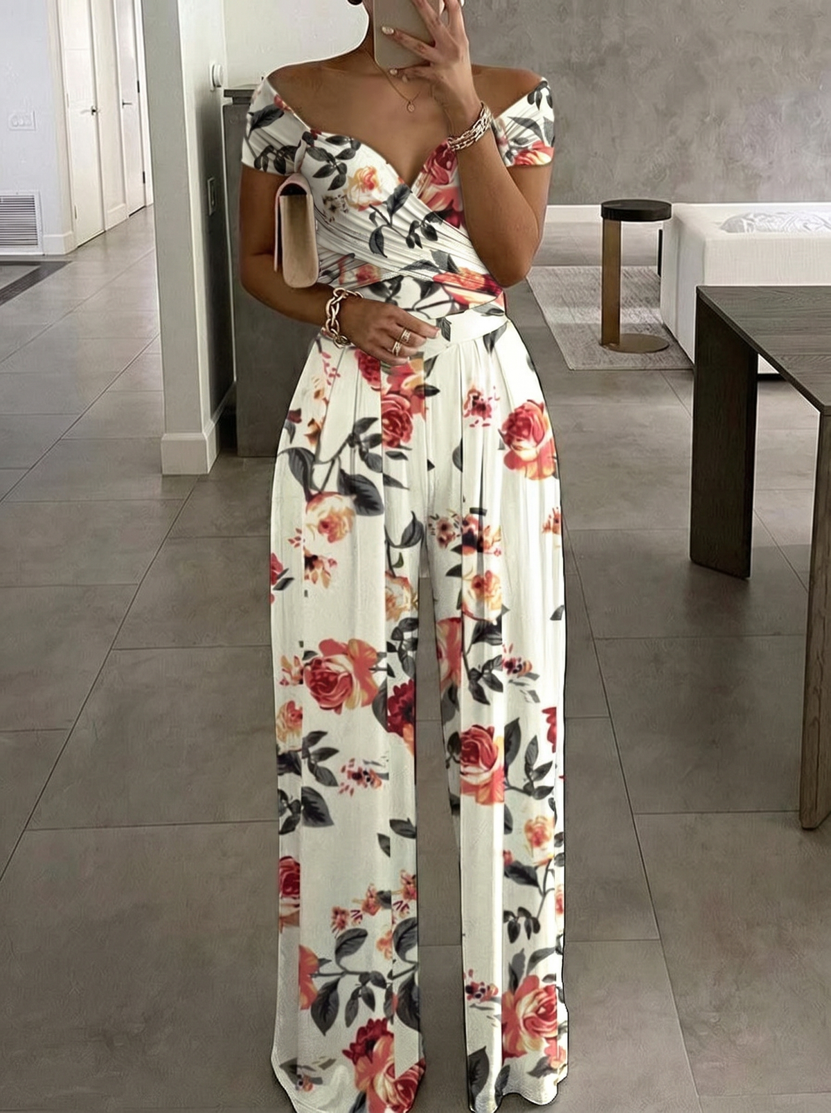 OLIVIA – Mono Elegante Sin Mangas