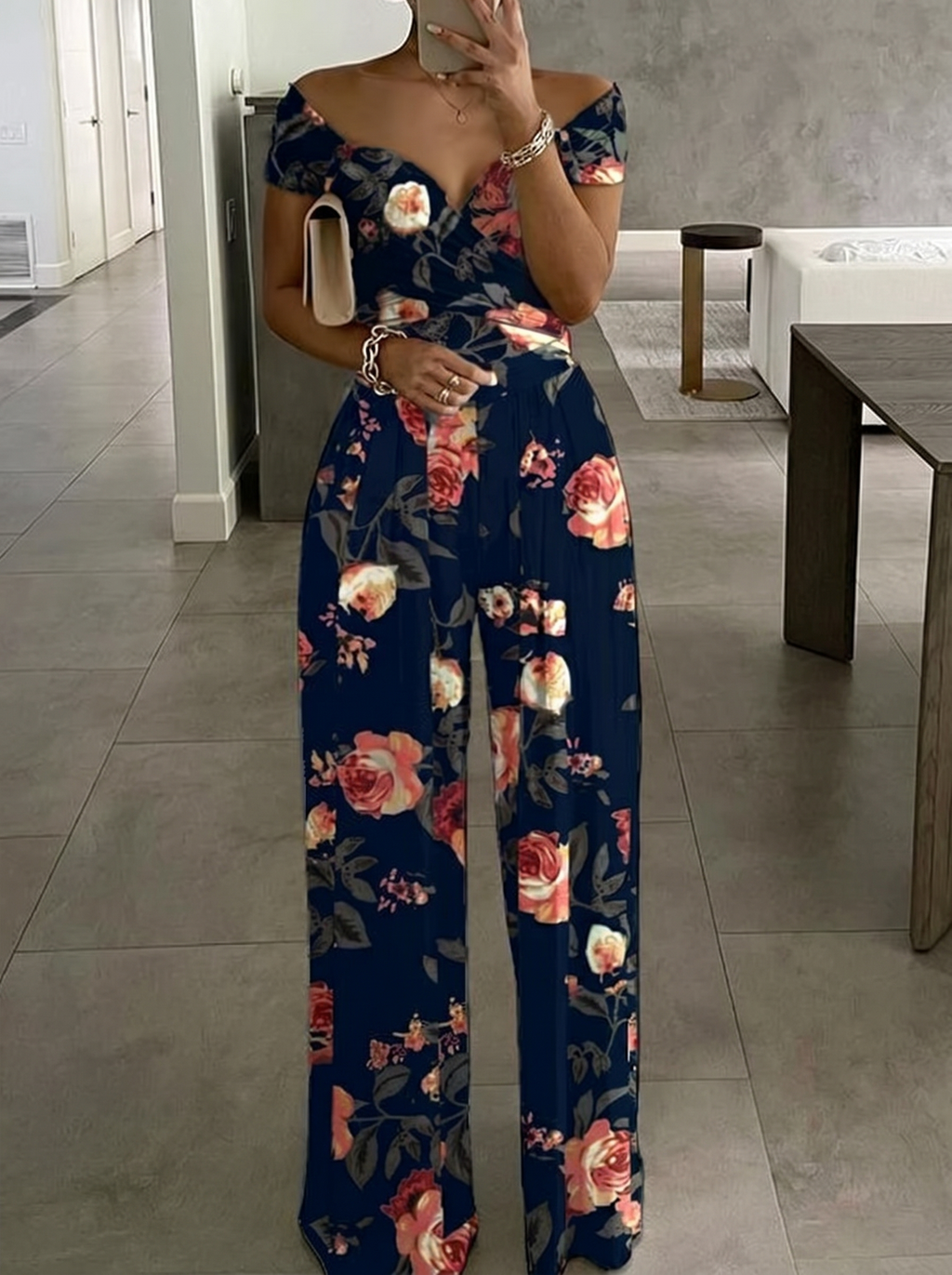 OLIVIA – Mono Elegante Sin Mangas