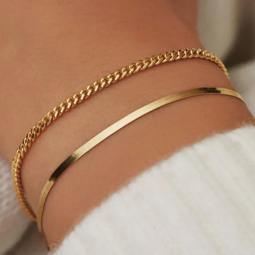 Pulsera Soleil Serpiente | Oro