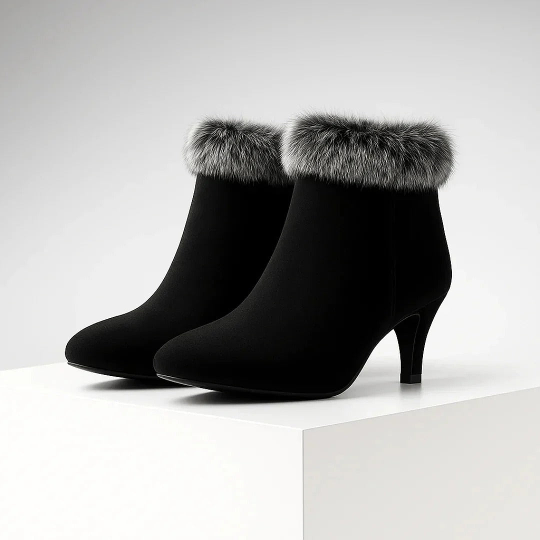Botas de Piel de Piel Sintética Aurora
